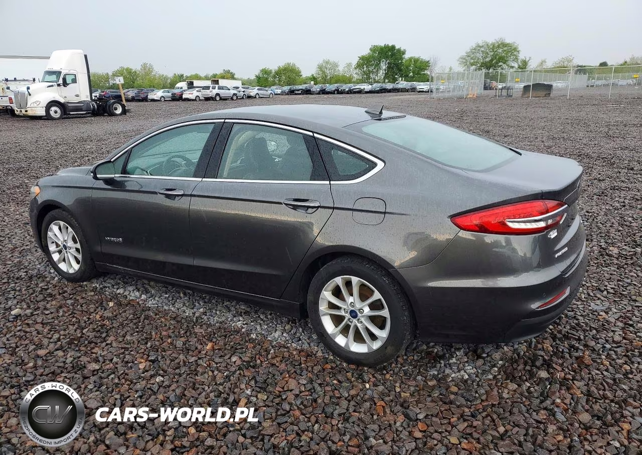 2019 Ford Fusion Sel VIN:3FA6P0MU8KR139031 - 2