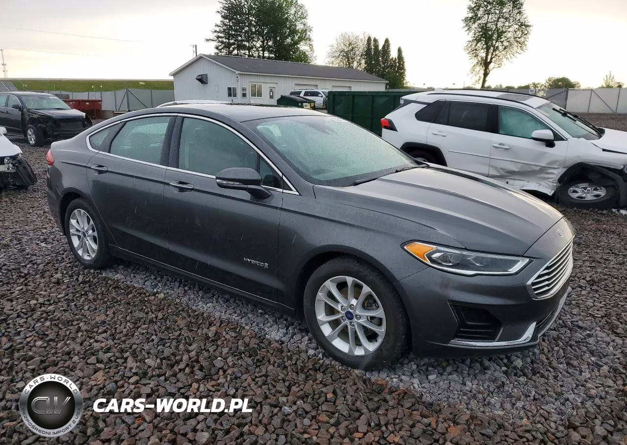 2019 Ford Fusion Sel VIN:3FA6P0MU8KR139031 - 4