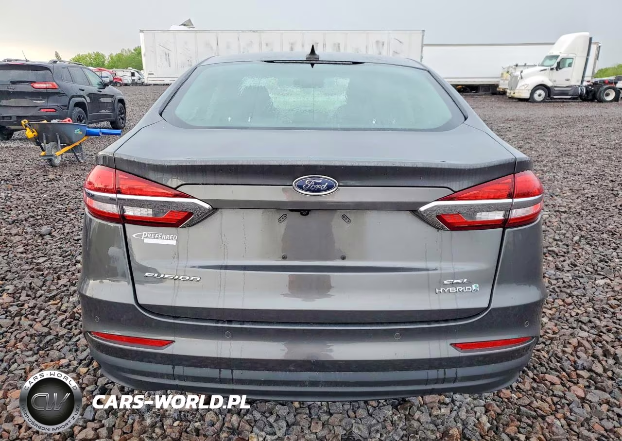 2019 Ford Fusion Sel VIN:3FA6P0MU8KR139031 - 6