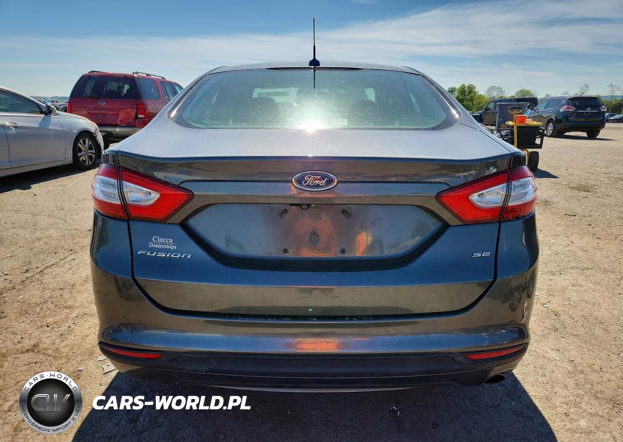 2016 Ford Fusion Se VIN:3FA6P0H71GR285816 - 6
