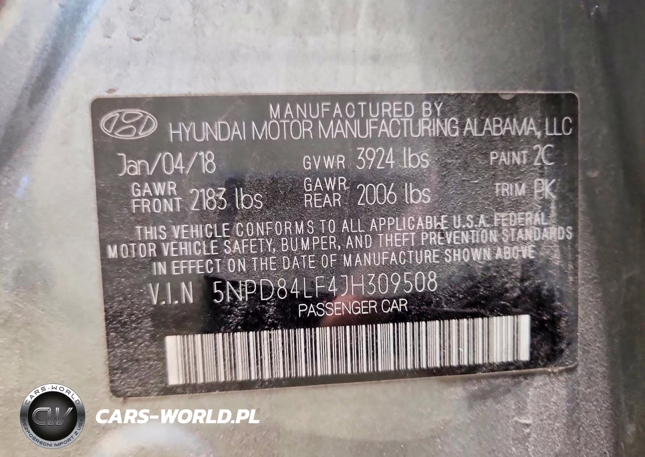 2018 Hyundai Elantra Sel VIN:5NPD84LF4JH309508 - 13