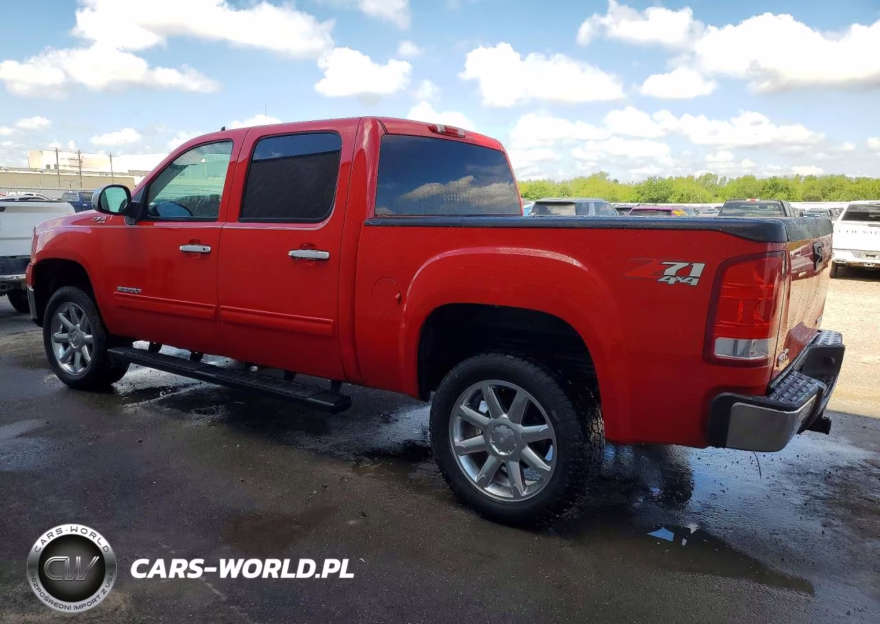 2013 GMC Sierra K1500 Sle VIN:3GTP2VE77DG265818 - 2