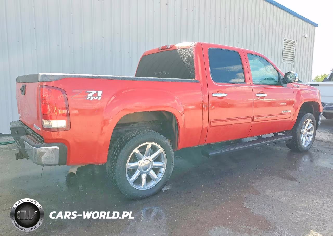 2013 GMC Sierra K1500 Sle VIN:3GTP2VE77DG265818 - 3