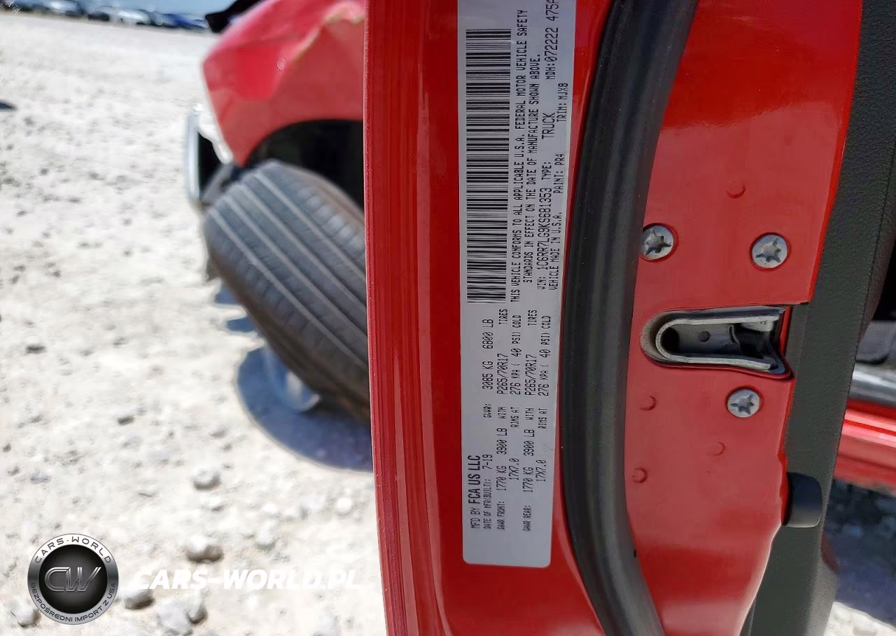 2019 Ram 1500 Classic Slt VIN:1C6RR7LG9KS681353 - 12