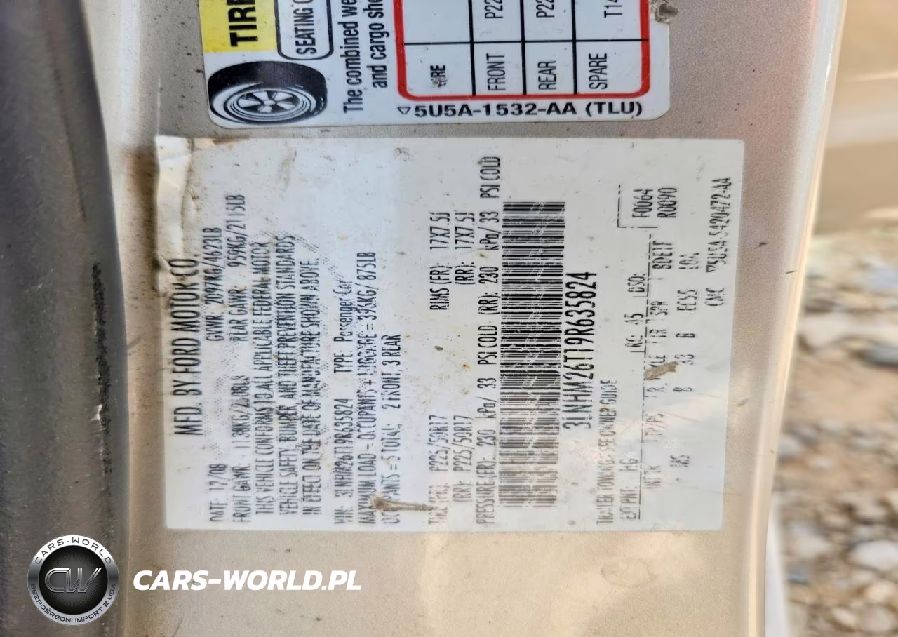 2009 Lincoln Mkz VIN:3LNHM26T19R635824 - 12