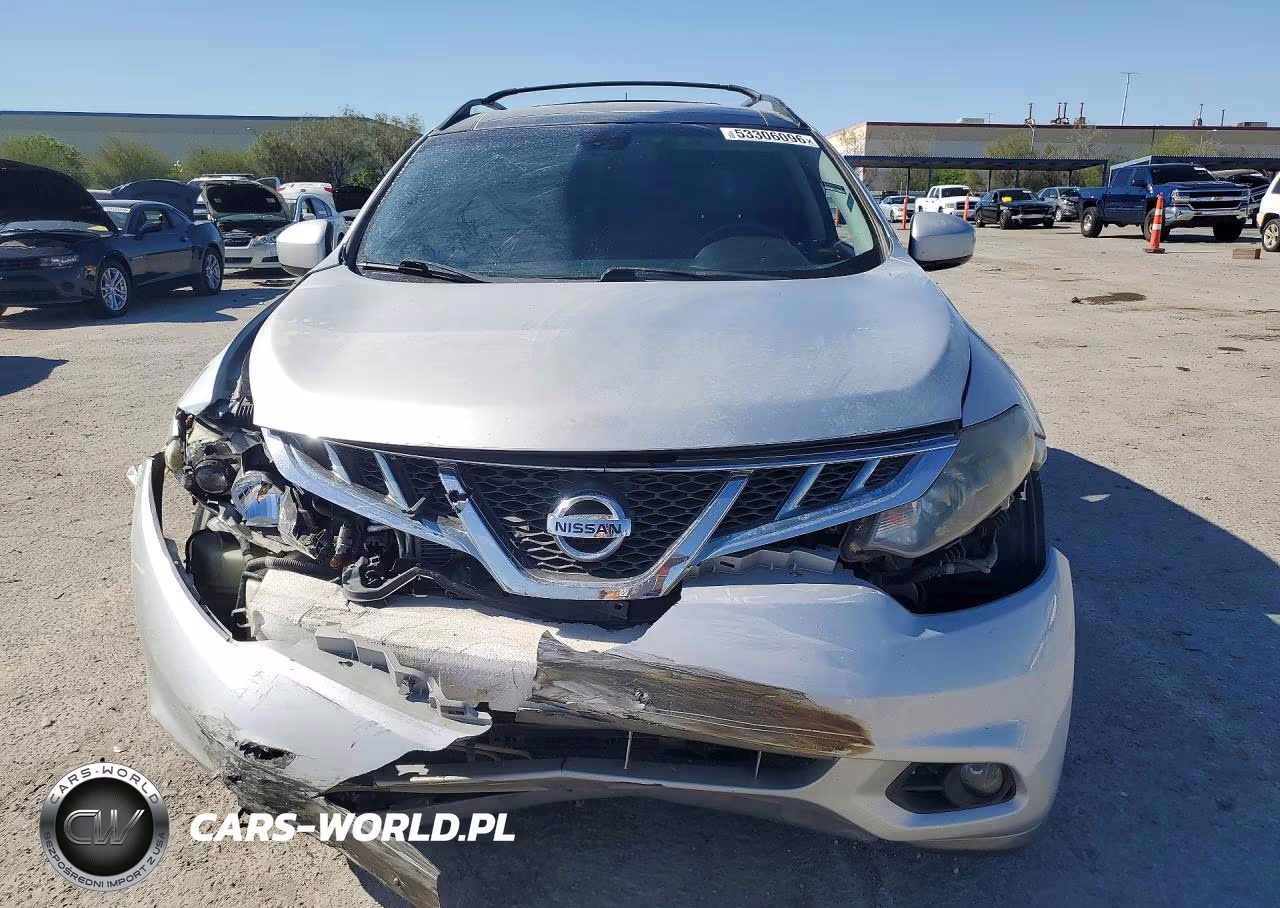 2014 Nissan Murano Sl VIN:JN8AZ1MW9EW503419 - 5