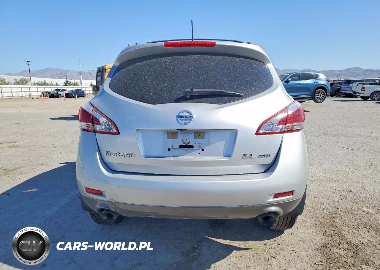 2014 Nissan Murano Sl VIN:JN8AZ1MW9EW503419 - 6