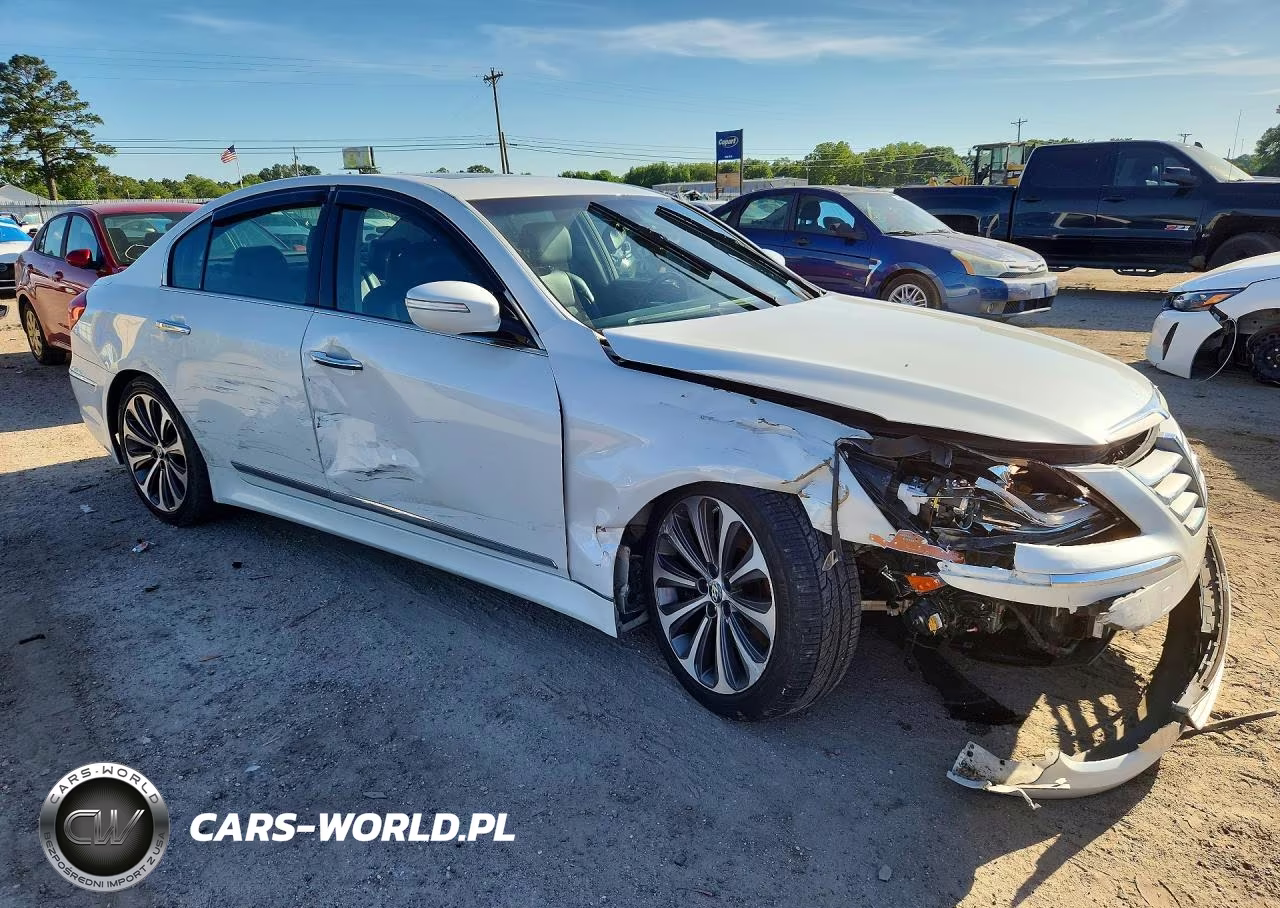 2013 Hyundai Genesis 5.0L VIN:KMHGC4DH5DU227904 - 4