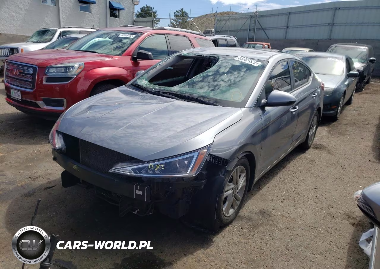 2019 Hyundai Elantra Sel VIN:KMHD84LF6KU888455 - 2