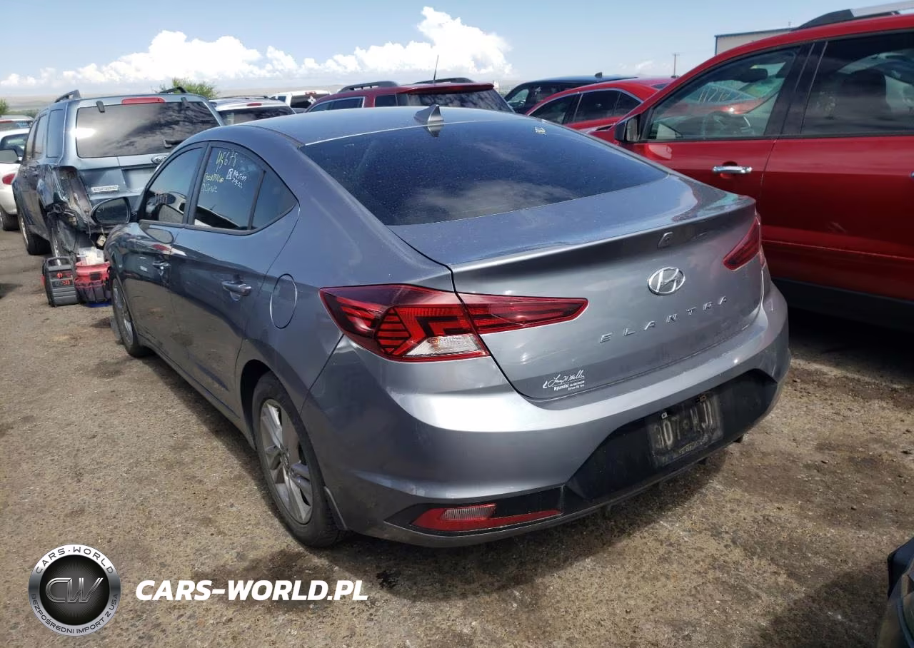 2019 Hyundai Elantra Sel VIN:KMHD84LF6KU888455 - 3