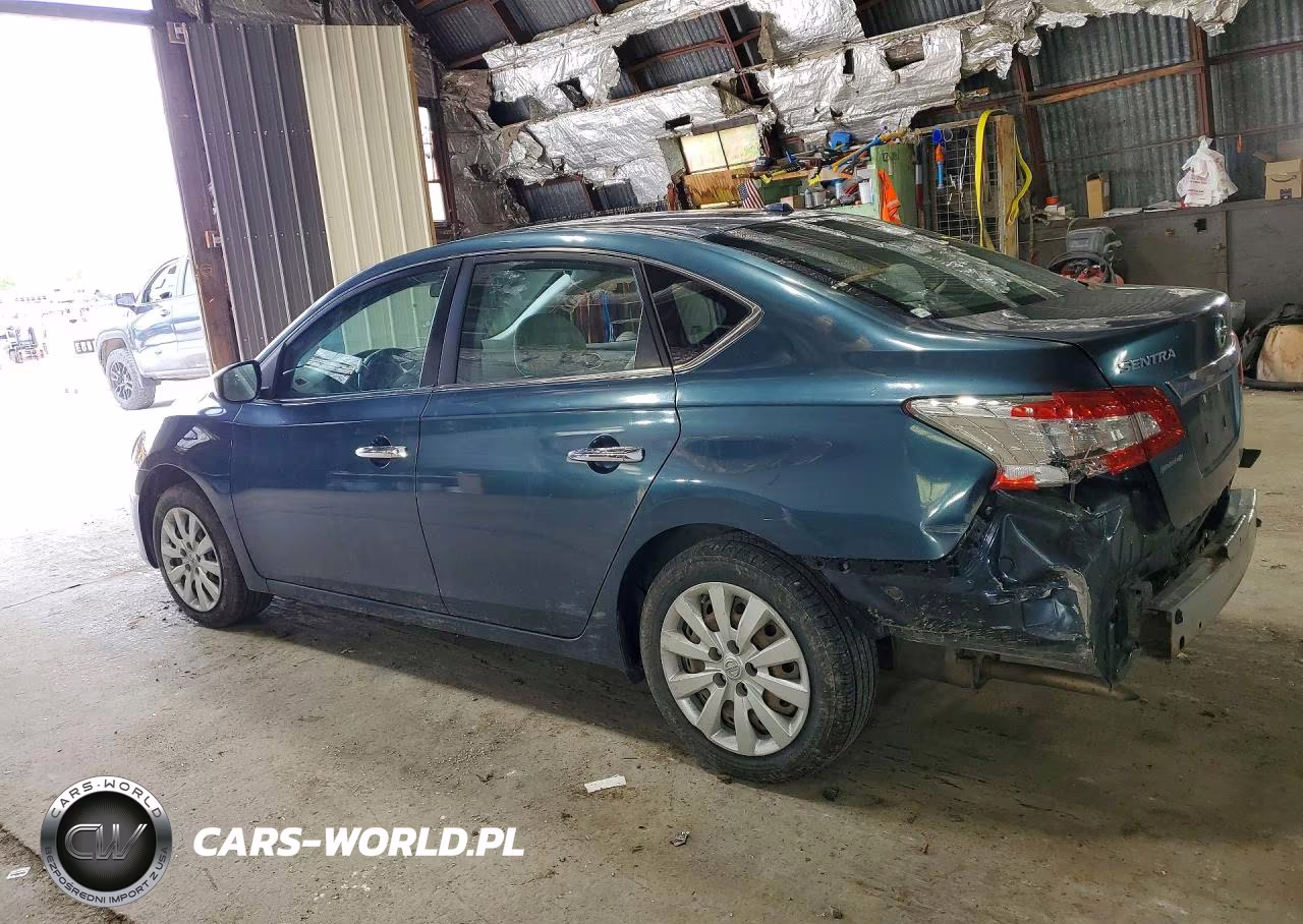 2015 Nissan Sentra Sv VIN:3N1AB7AP0FY275422 - 2