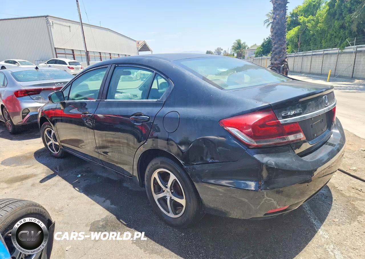 2015 Honda Civic Se VIN:19XFB2F70FE257390 - 2