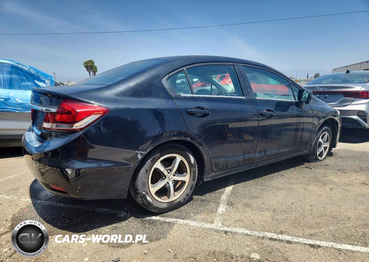 2015 Honda Civic Se VIN:19XFB2F70FE257390 - 3