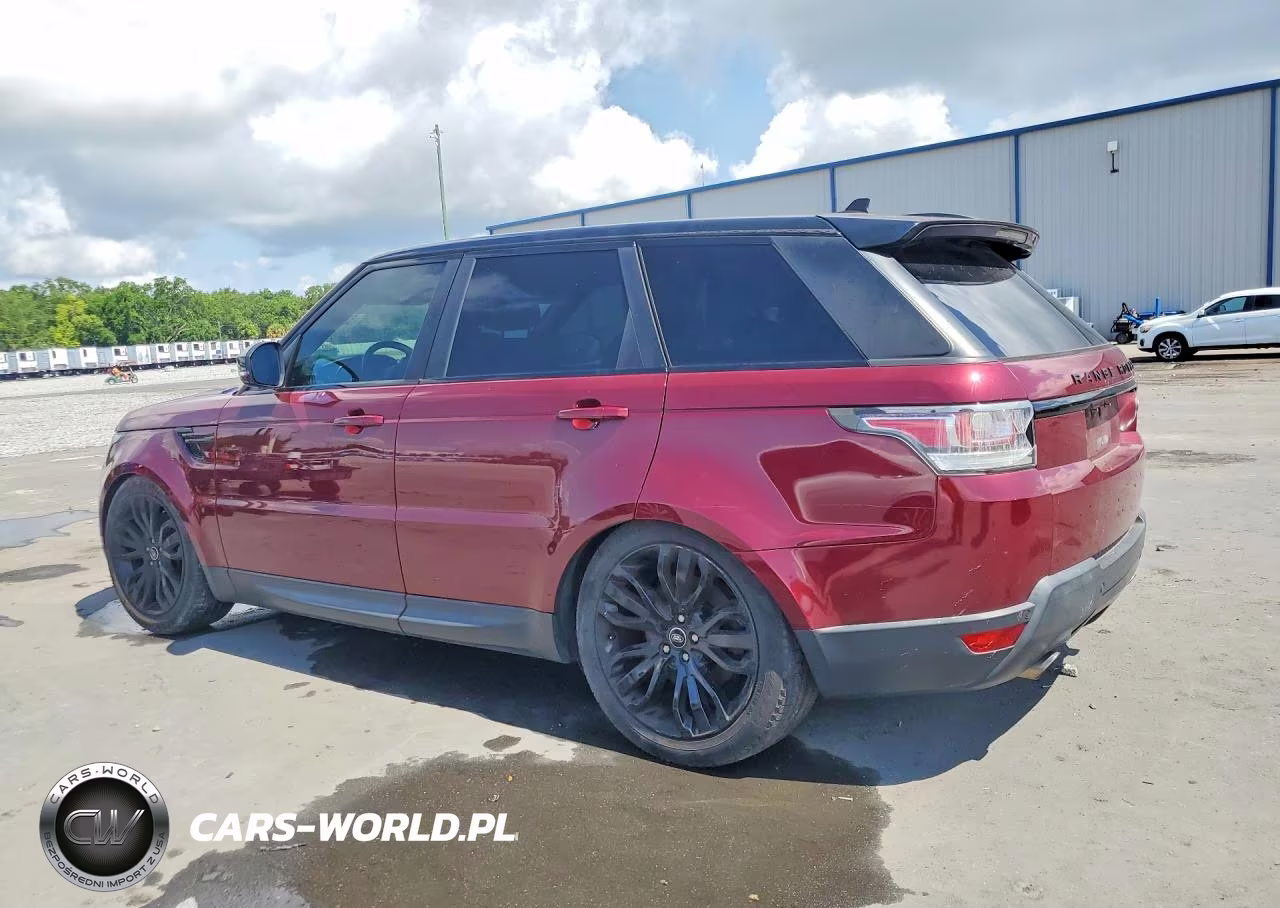 2016 Land Rover Range Rover Sport Hse VIN:SALWR2PF5GA653586 - 2