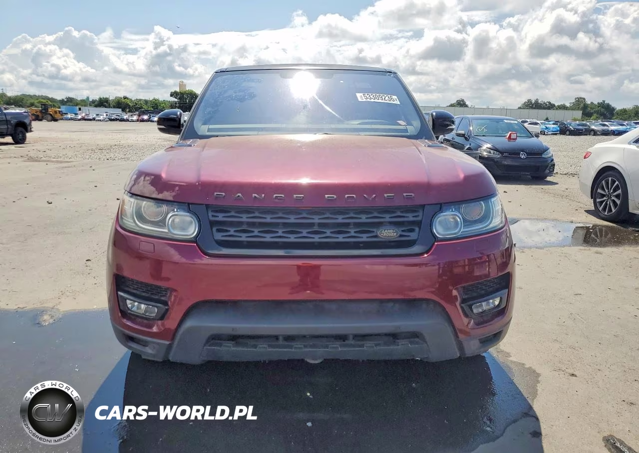 2016 Land Rover Range Rover Sport Hse VIN:SALWR2PF5GA653586 - 5