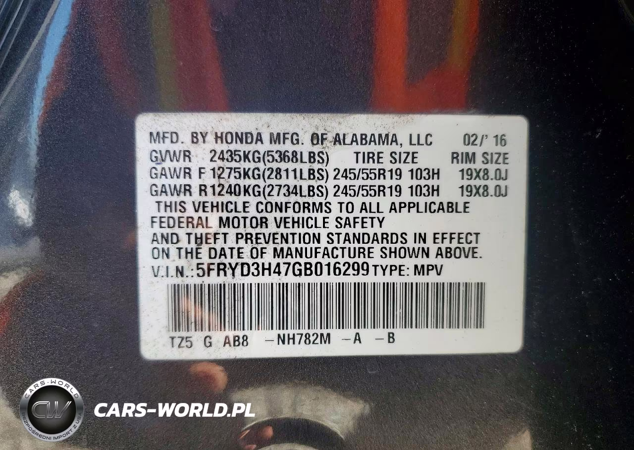 2016 Acura Mdx Technology VIN:5FRYD3H47GB016299 - 14