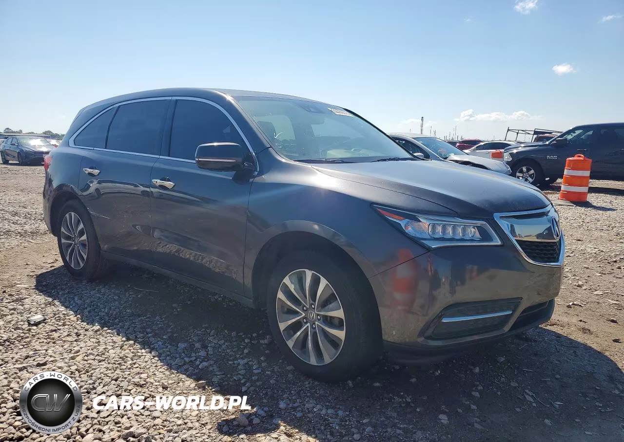 2016 Acura Mdx Technology VIN:5FRYD3H47GB016299 - 4