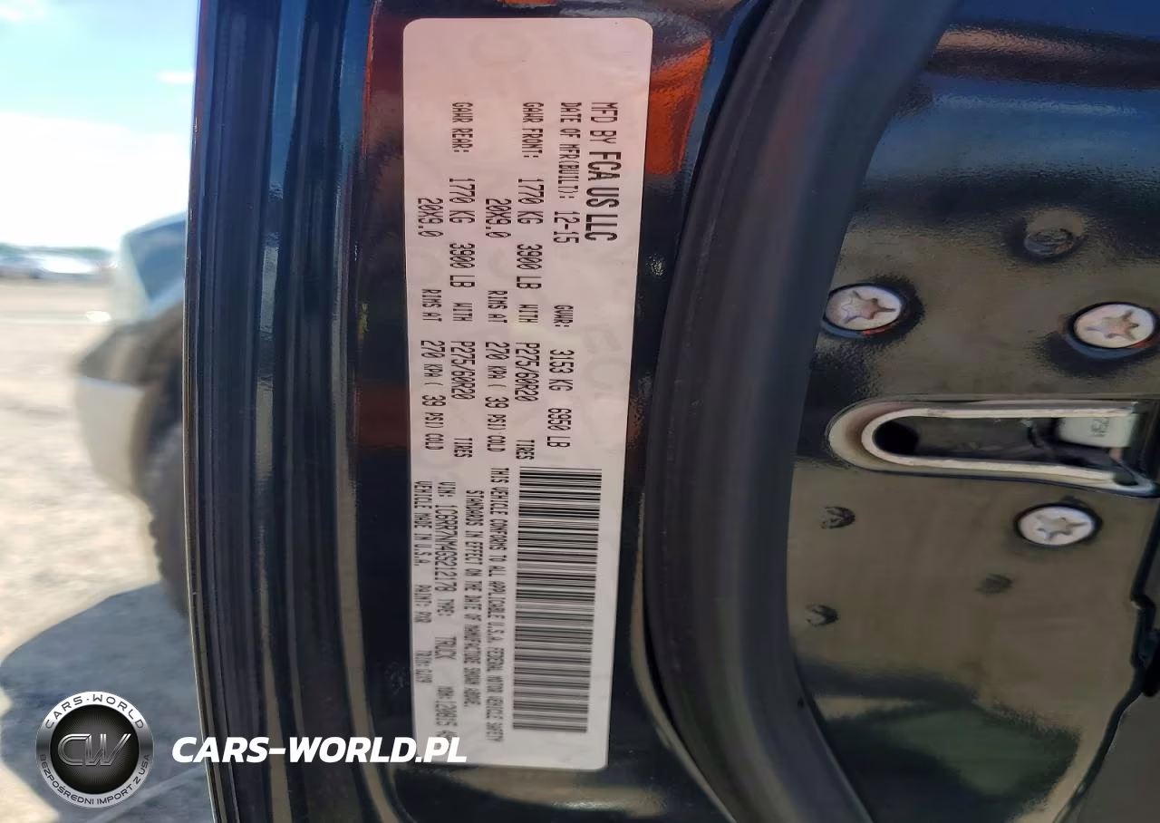 2016 Ram 1500 Laramie VIN:1C6RR7NM4GS212178 - 12