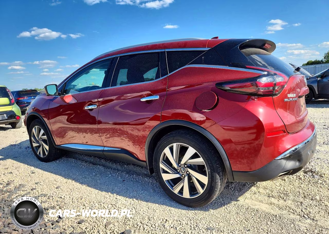 2019 Nissan Murano Sl VIN:5N1AZ2MJ8KN111986 - 2