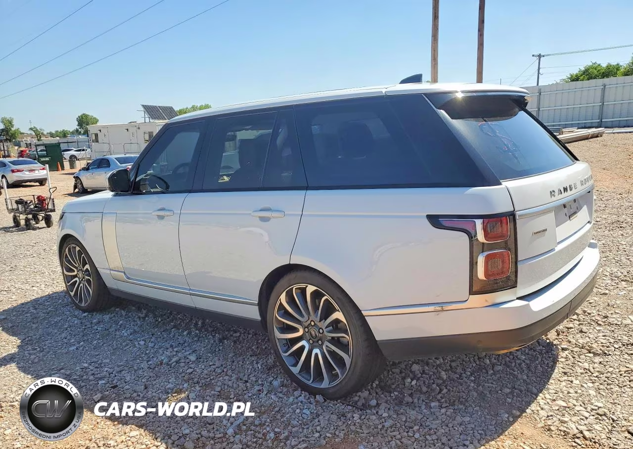 2019 Land Range Rove White VIN:SALGS2RE0KA530428 - 2