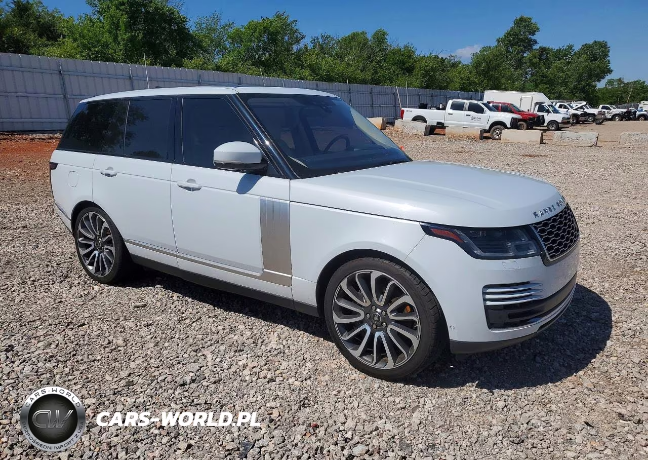 2019 Land Range Rove White VIN:SALGS2RE0KA530428 - 4