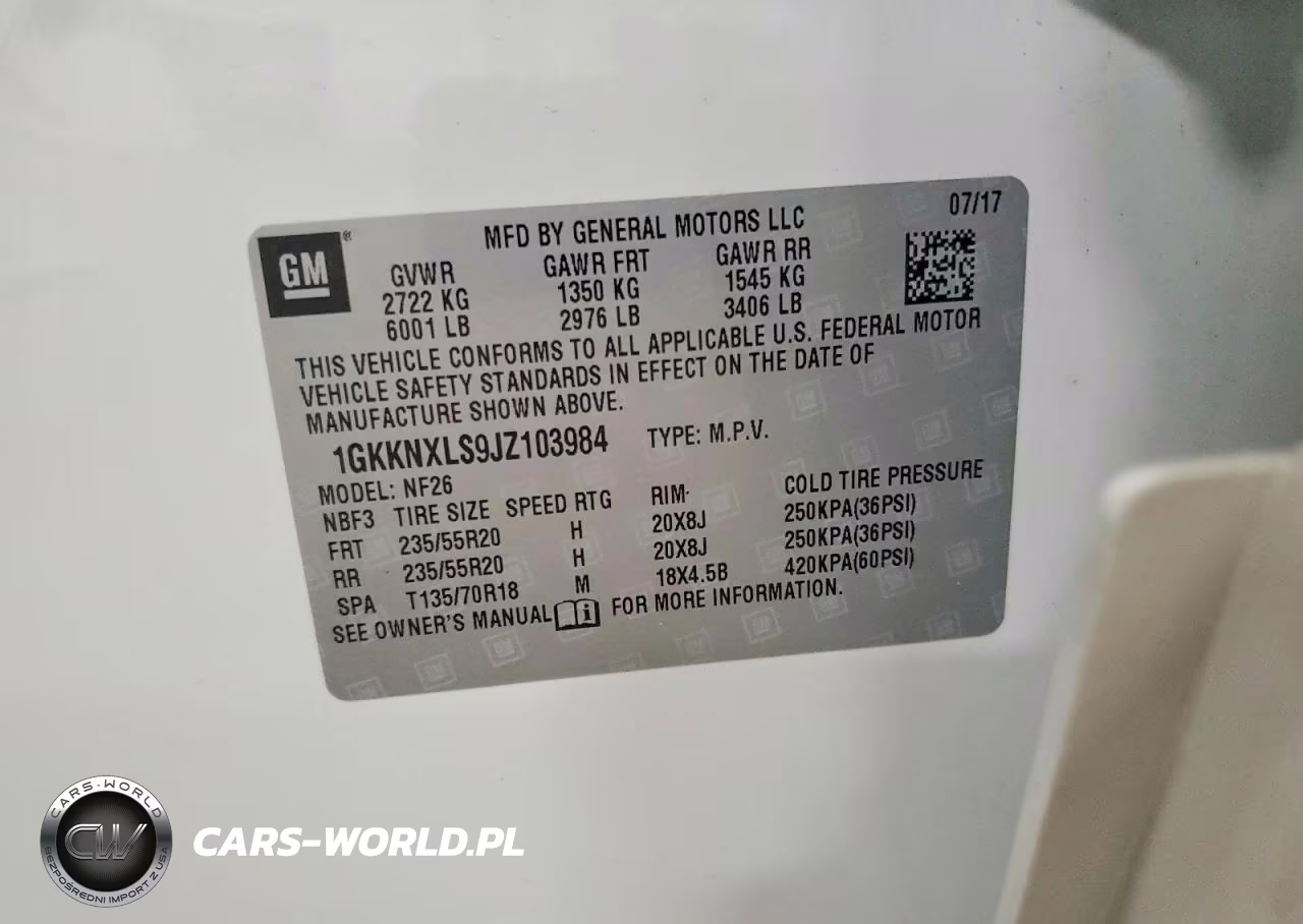 2018 GMC Acadia Denali VIN:1GKKNXLS9JZ103984 - 13
