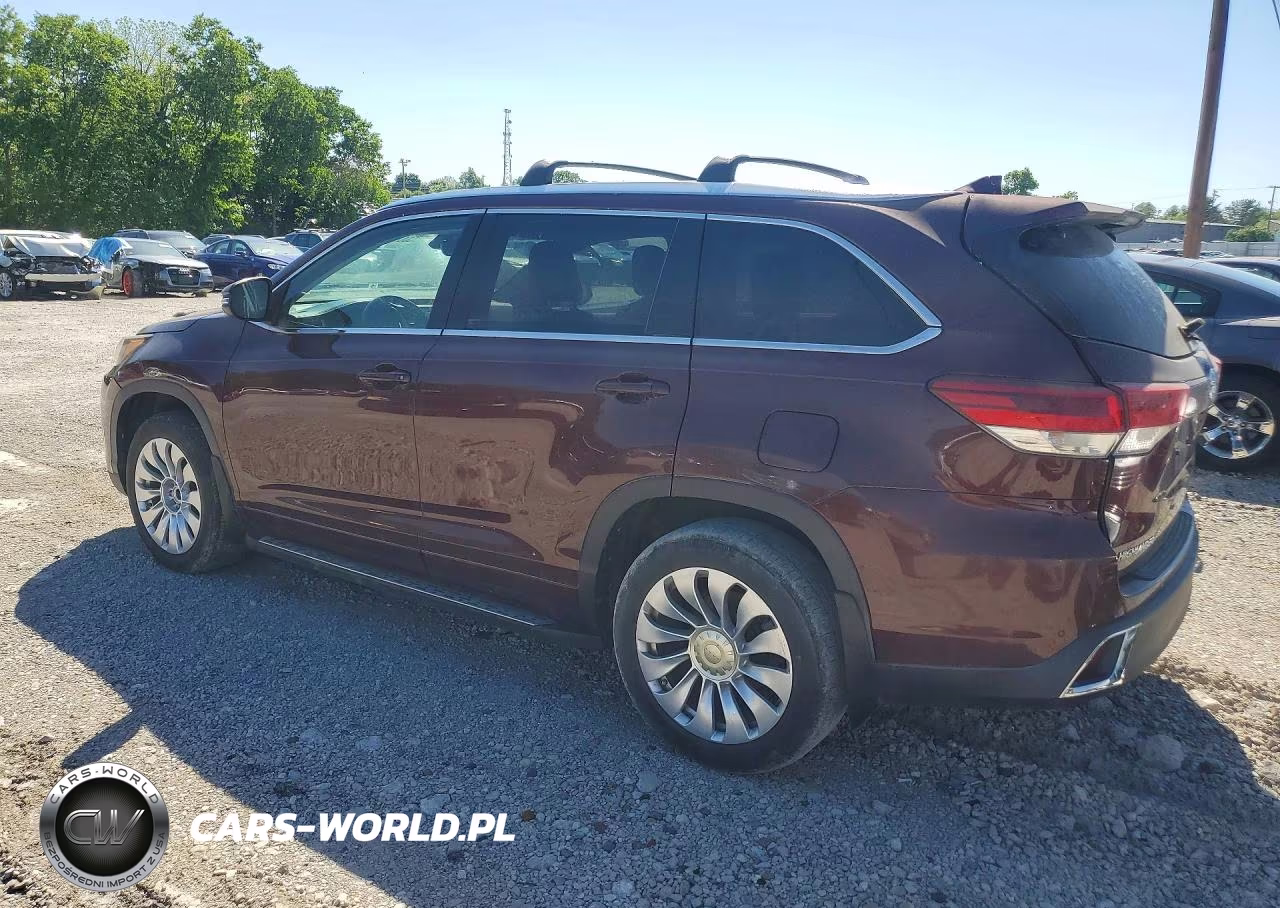 2018 Toyota Highlander Limited Platinum VIN:5TDDZRFH9JS894765 - 2