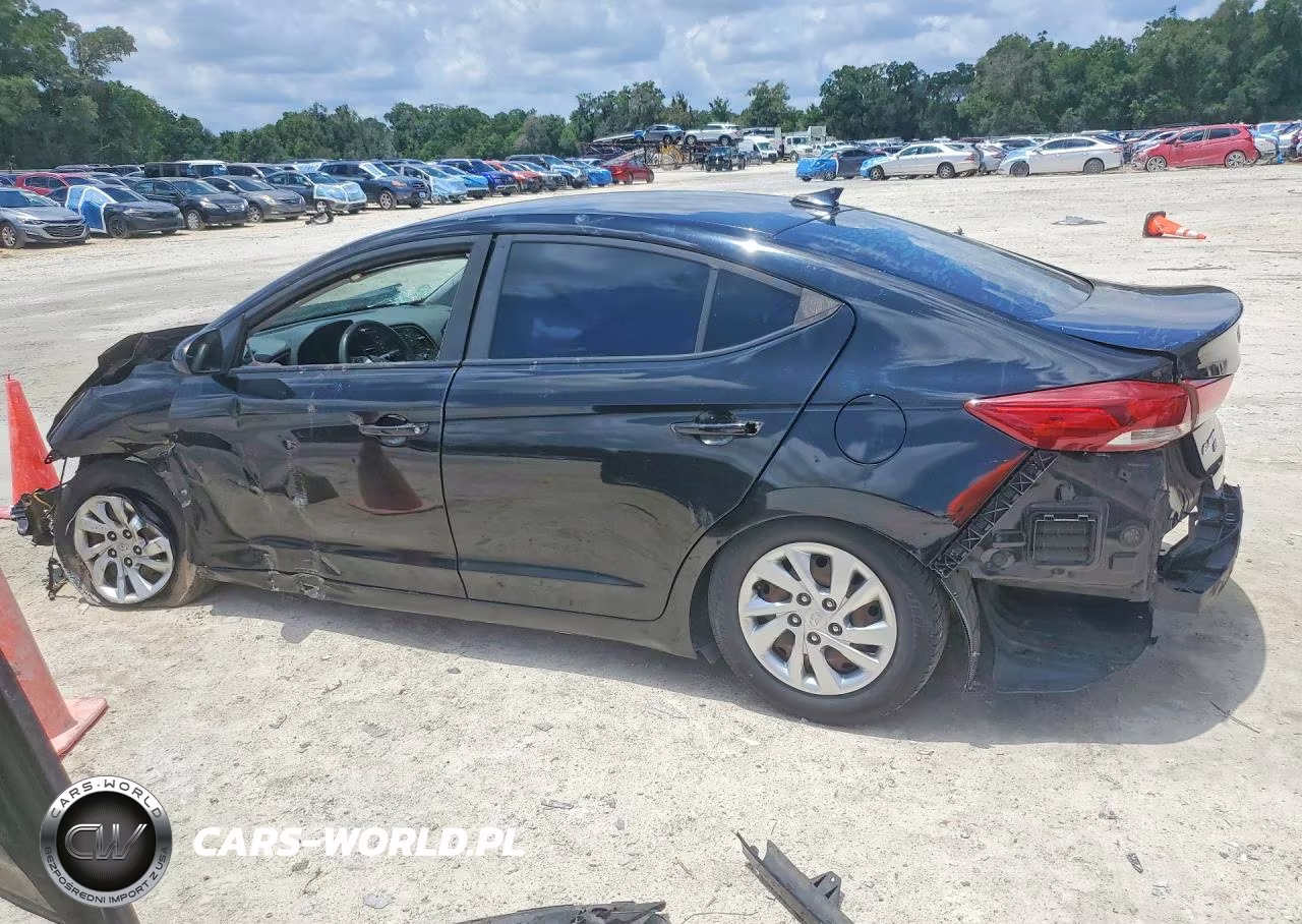 2017 Hyundai Elantra Se VIN:KMHD74LF2HU423702 - 2