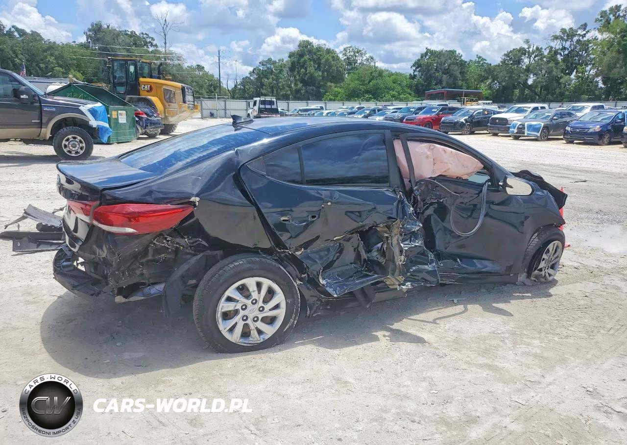 2017 Hyundai Elantra Se VIN:KMHD74LF2HU423702 - 3