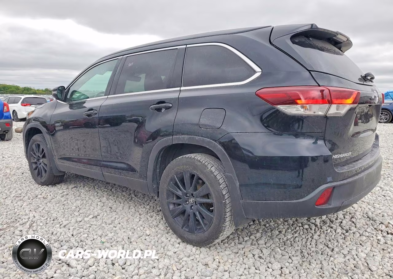 2019 Toyota Highlander Se VIN:5TDJZRFH7KS606469 - 2