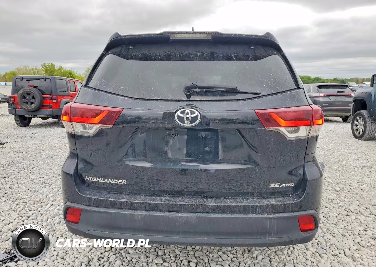2019 Toyota Highlander Se VIN:5TDJZRFH7KS606469 - 6