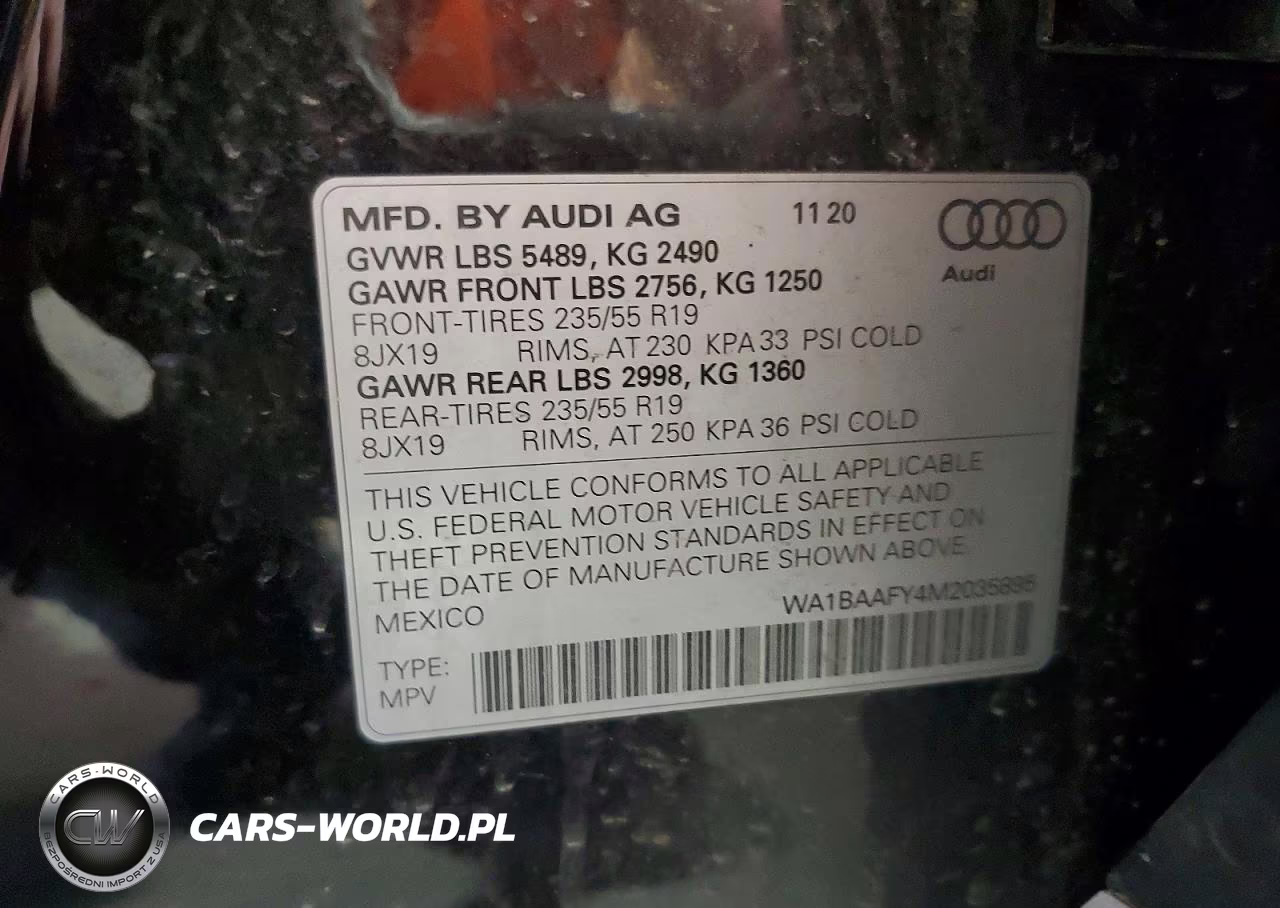 2021 Audi Q5 Premium Plus VIN:WA1BAAFY4M2035895 - 13