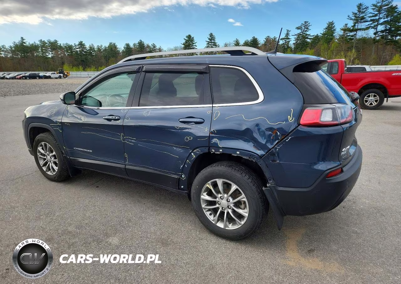 2021 Jeep Cherokee Latitude Plus VIN:1C4PJMLB0MD110299 - 2