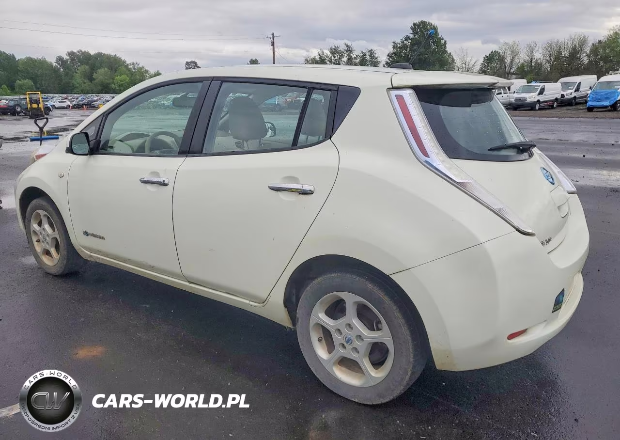 2011 Nissan Leaf Sv VIN:JN1AZ0CP1BT000502 - 2