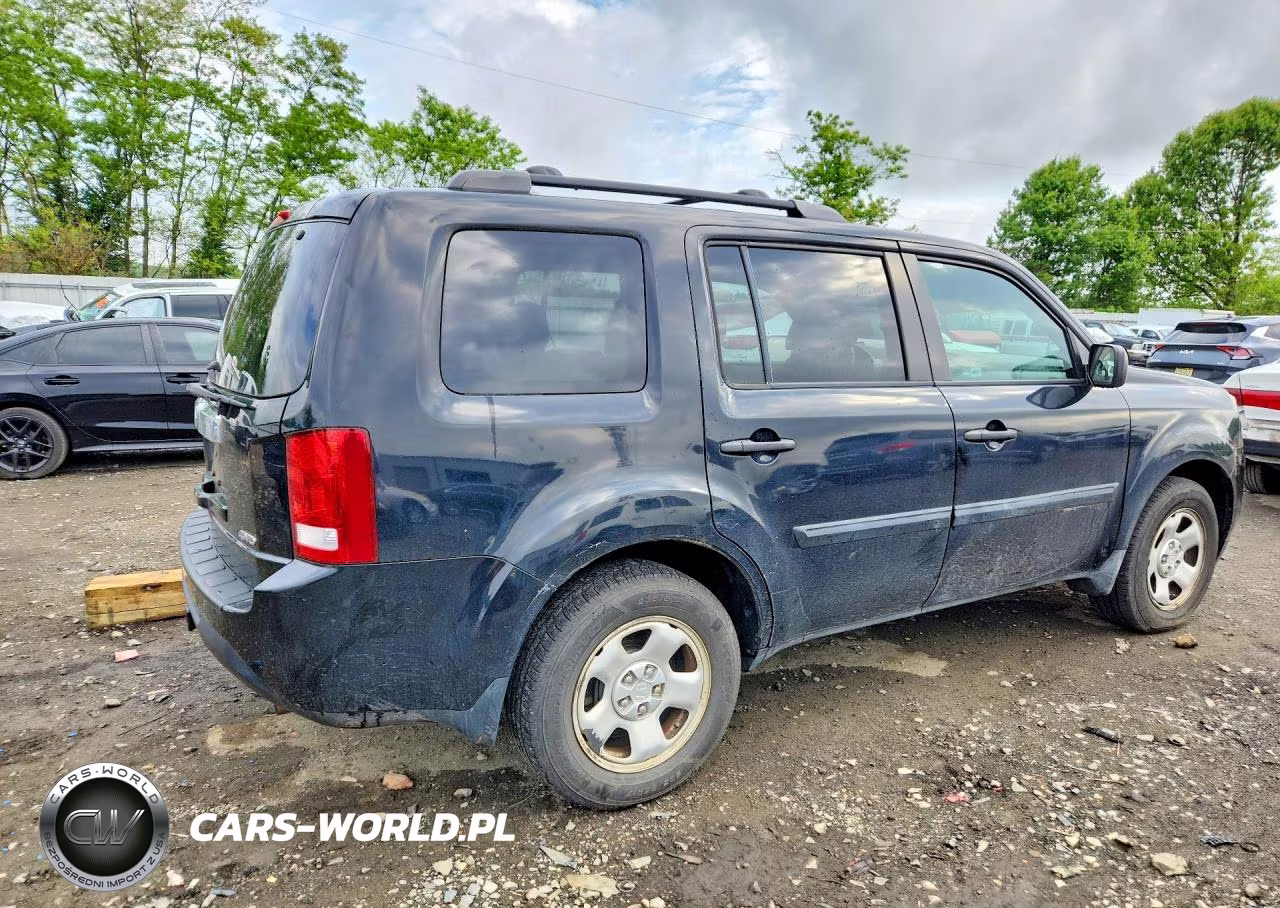 2012 Honda Pilot VIN:5FNYF4H24CB003939 - 3