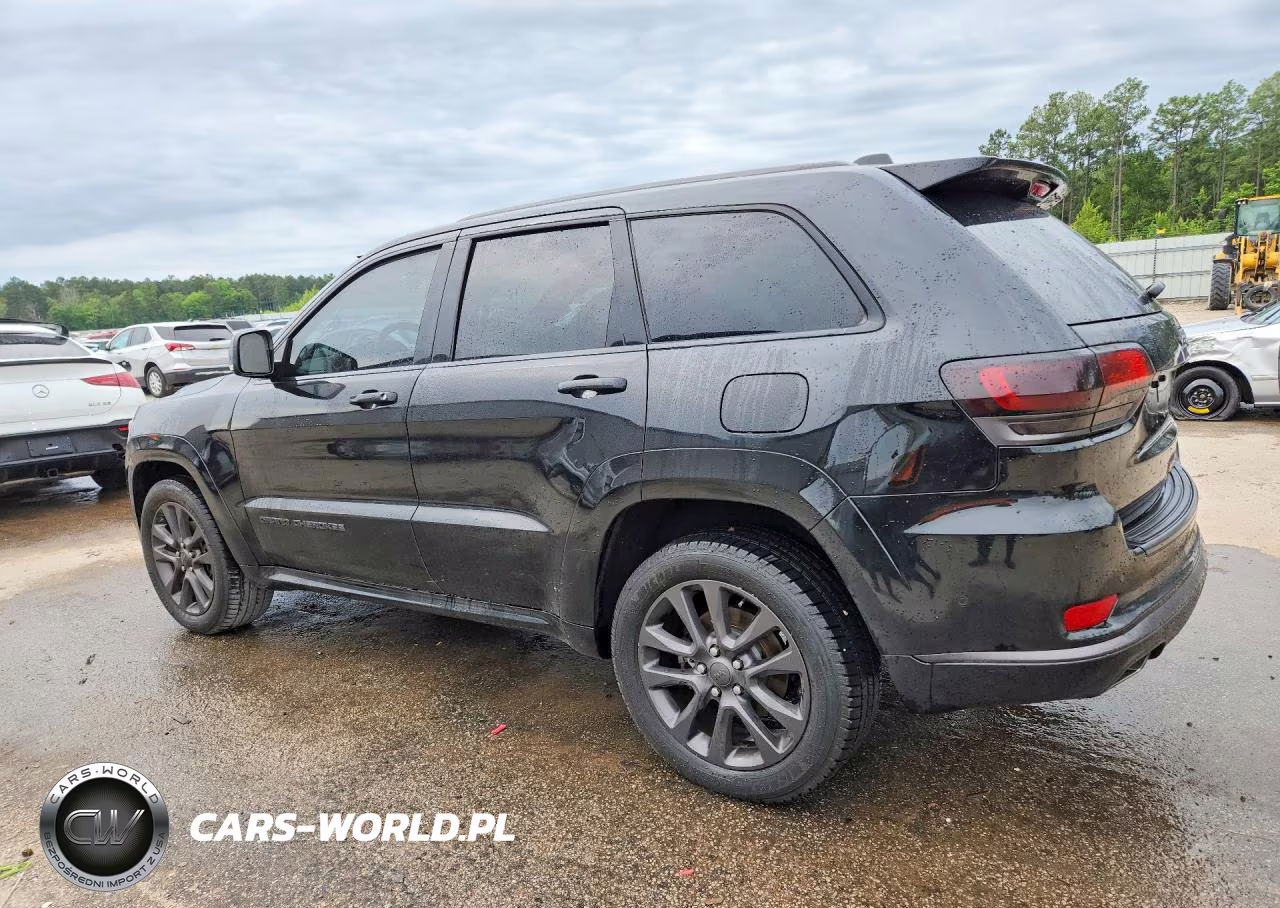 2018 Jeep Grand Cherokee Overland VIN:1C4RJECG0JC125185 - 2