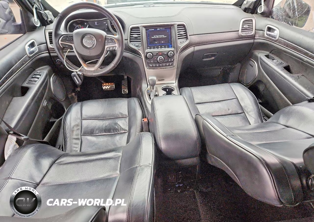 2018 Jeep Grand Cherokee Overland VIN:1C4RJECG0JC125185 - 8