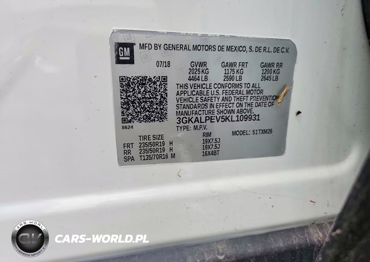 2019 GMC Terrain Slt VIN:3GKALPEV5KL109931 - 13