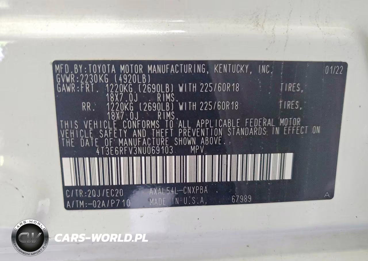 2022 Toyota Rav4 Xse VIN:4T3E6RFV3NU069103 - 13