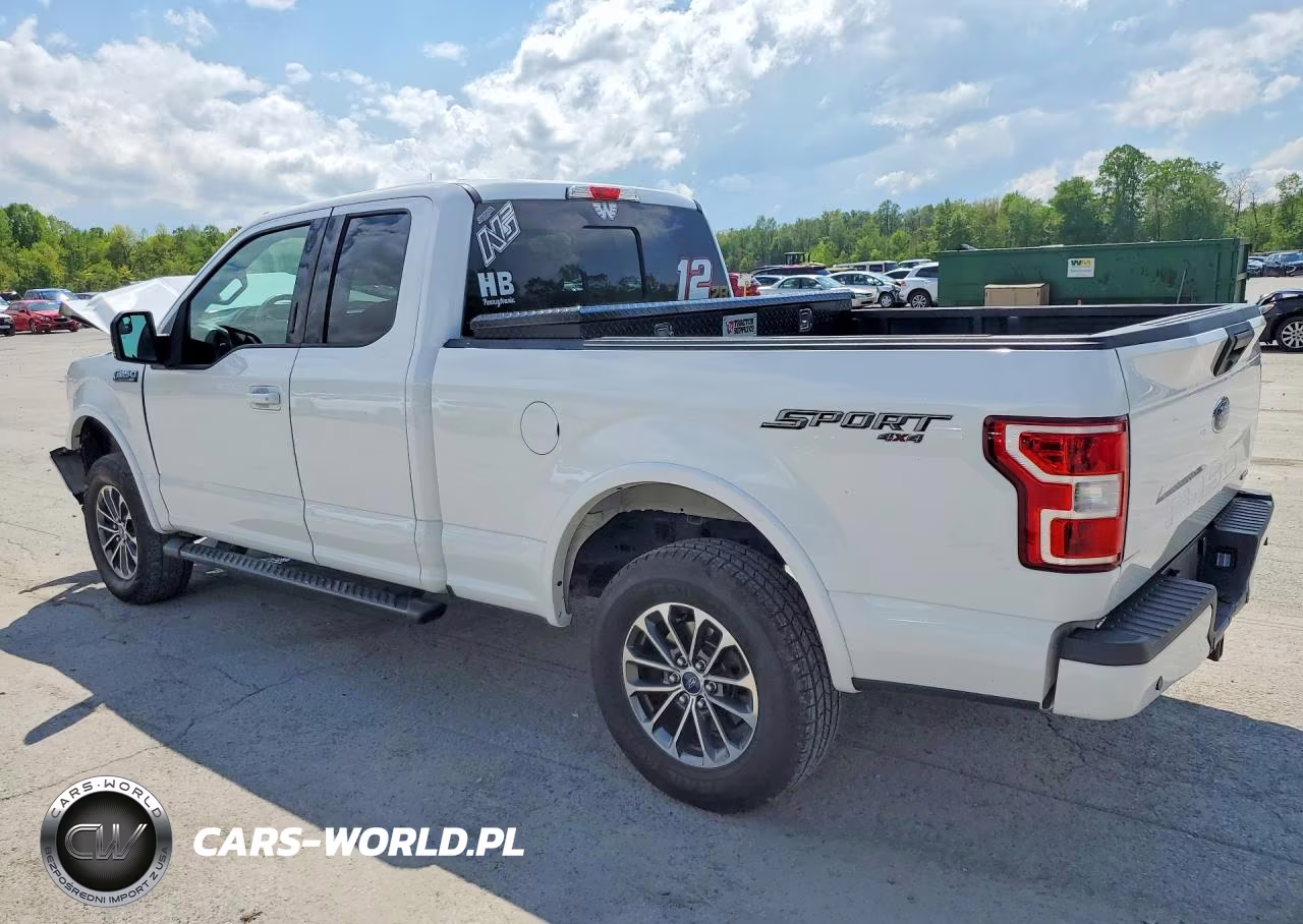 2020 Ford F150 Super Cab VIN:1FTEX1EP1LFC19774 - 2