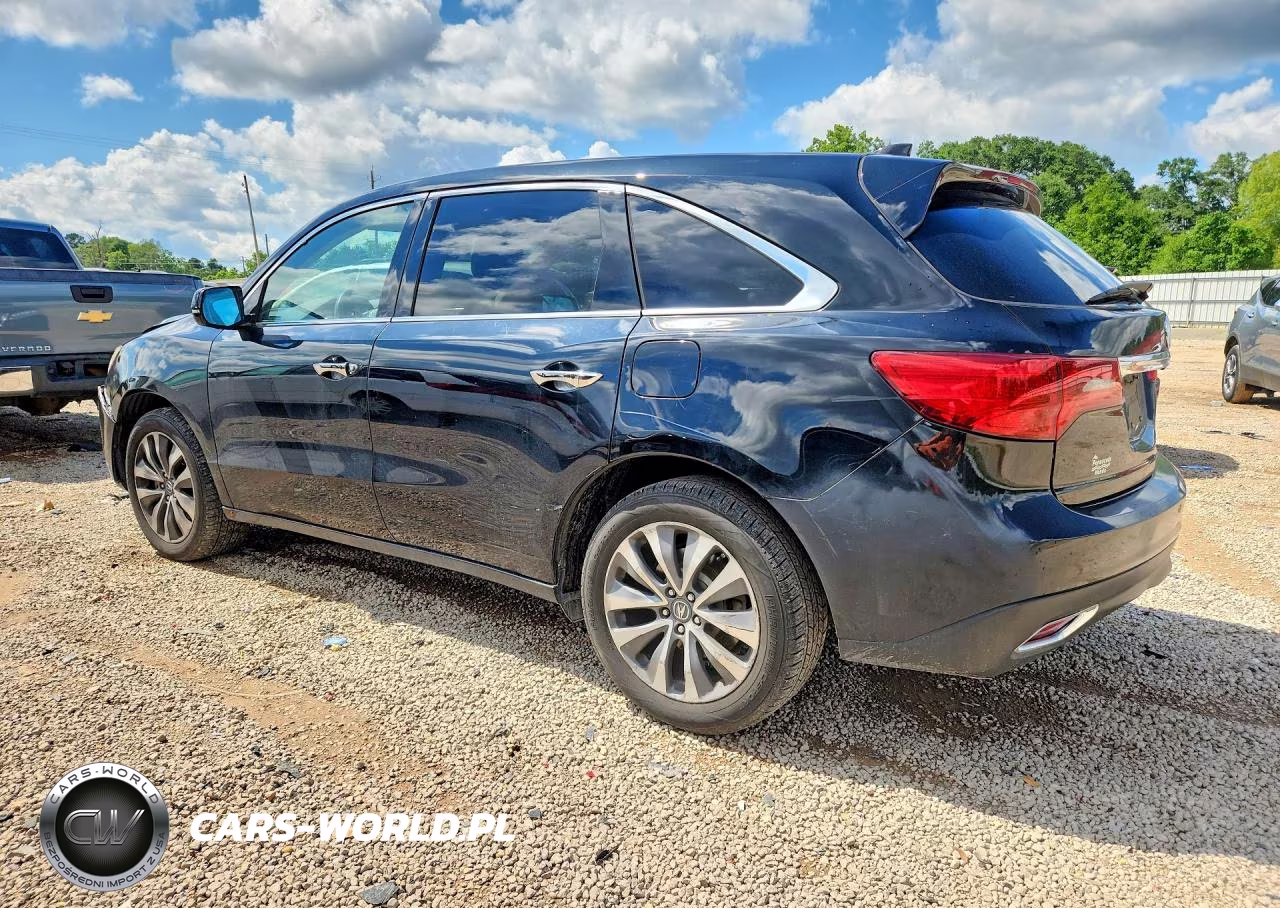 2016 Acura Mdx Technology VIN:5FRYD3H43GB018289 - 2