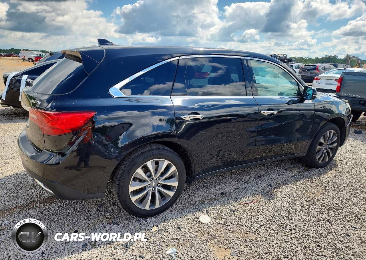 2016 Acura Mdx Technology VIN:5FRYD3H43GB018289 - 3