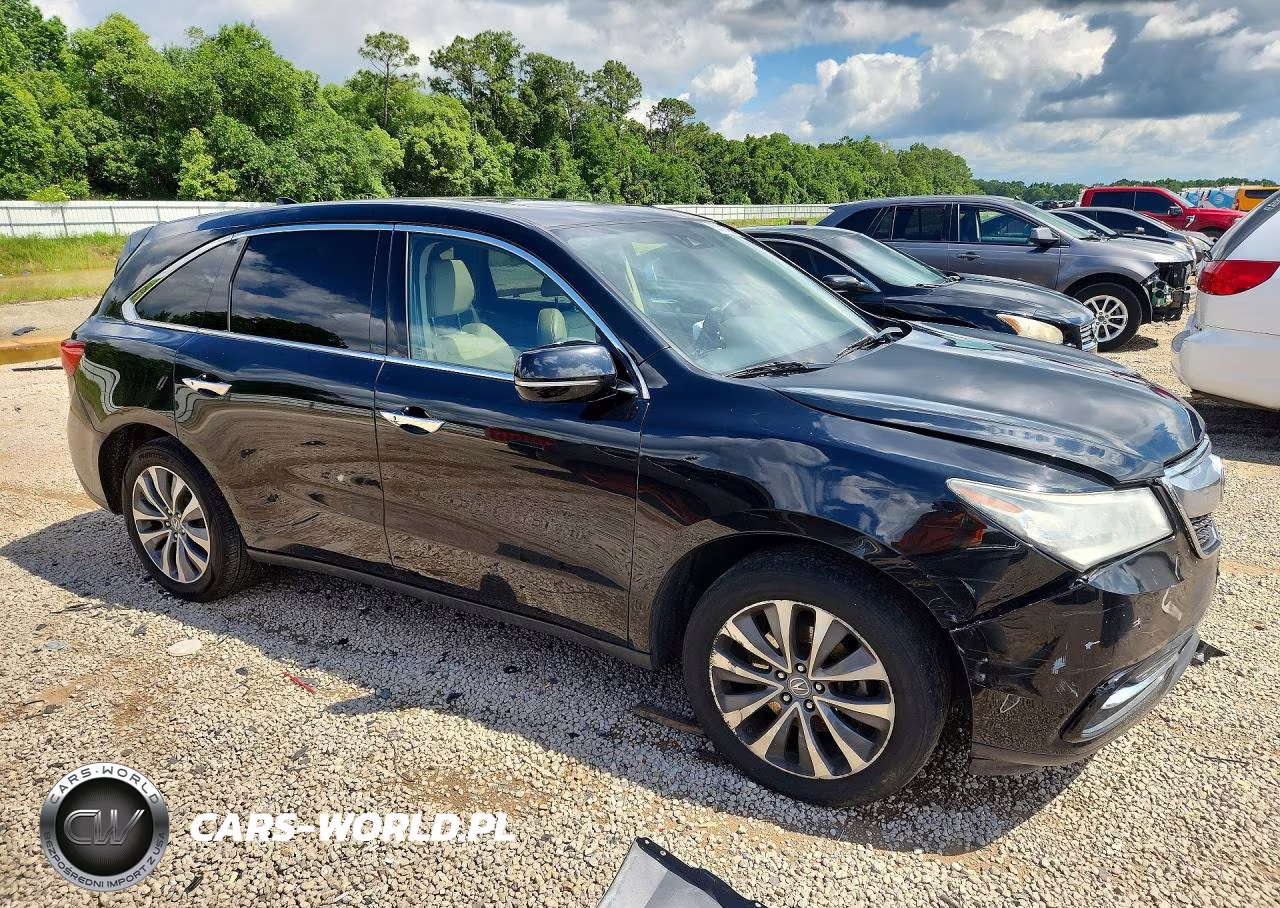 2016 Acura Mdx Technology VIN:5FRYD3H43GB018289 - 4