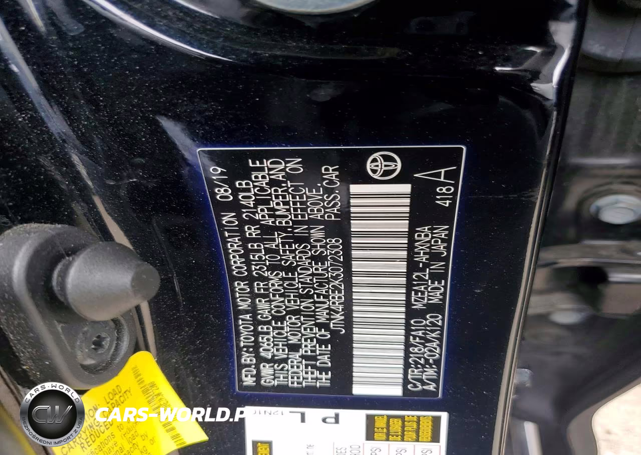 2019 Toyota Corolla Hatchback Se VIN:JTNK4RBE2K3072308 - 12