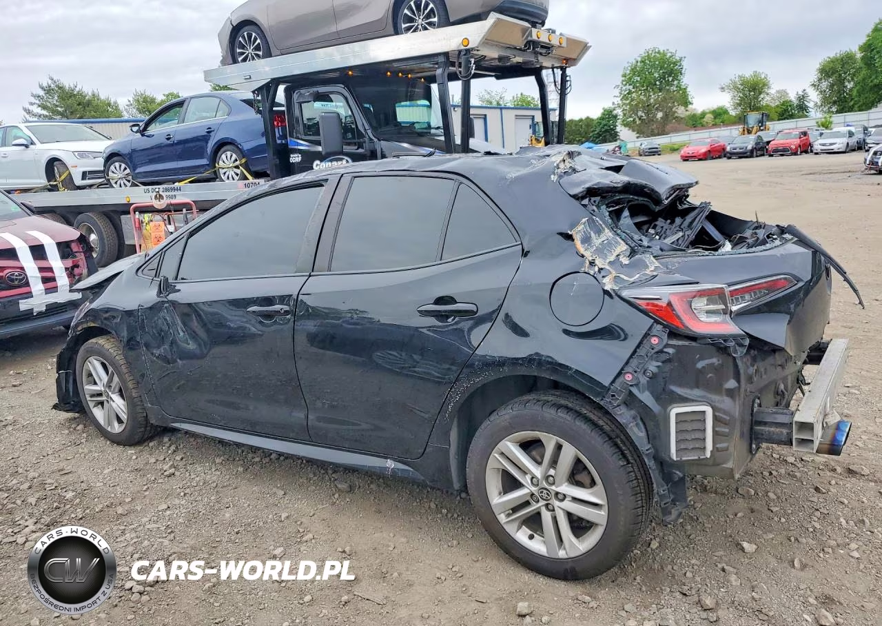 2019 Toyota Corolla Hatchback Se VIN:JTNK4RBE2K3072308 - 2