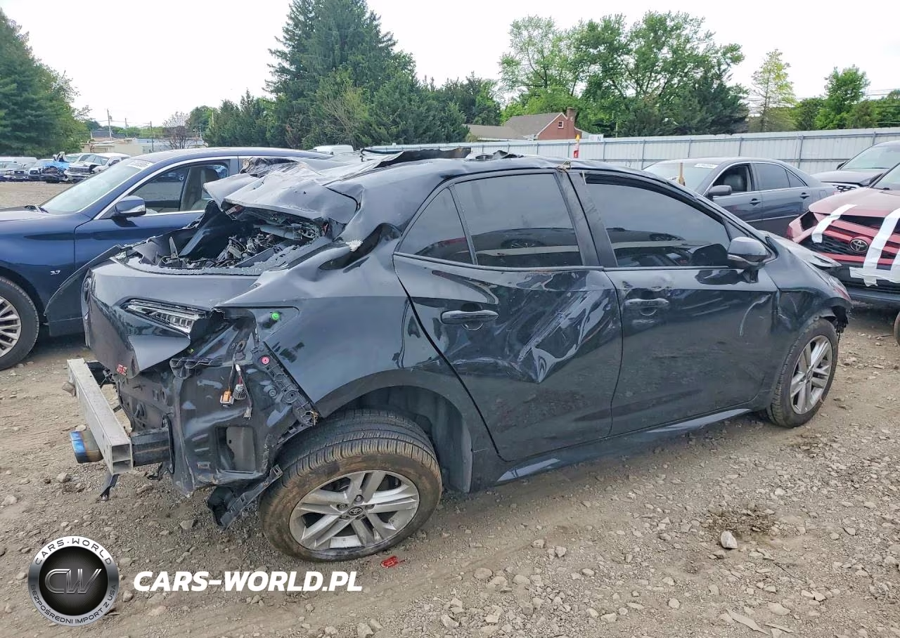 2019 Toyota Corolla Hatchback Se VIN:JTNK4RBE2K3072308 - 3