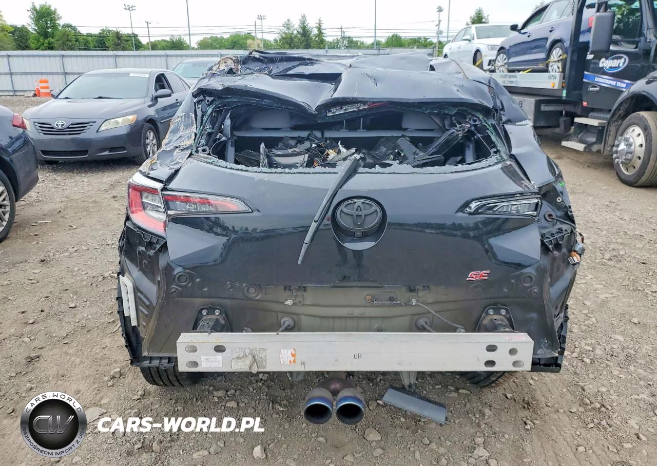 2019 Toyota Corolla Hatchback Se VIN:JTNK4RBE2K3072308 - 6