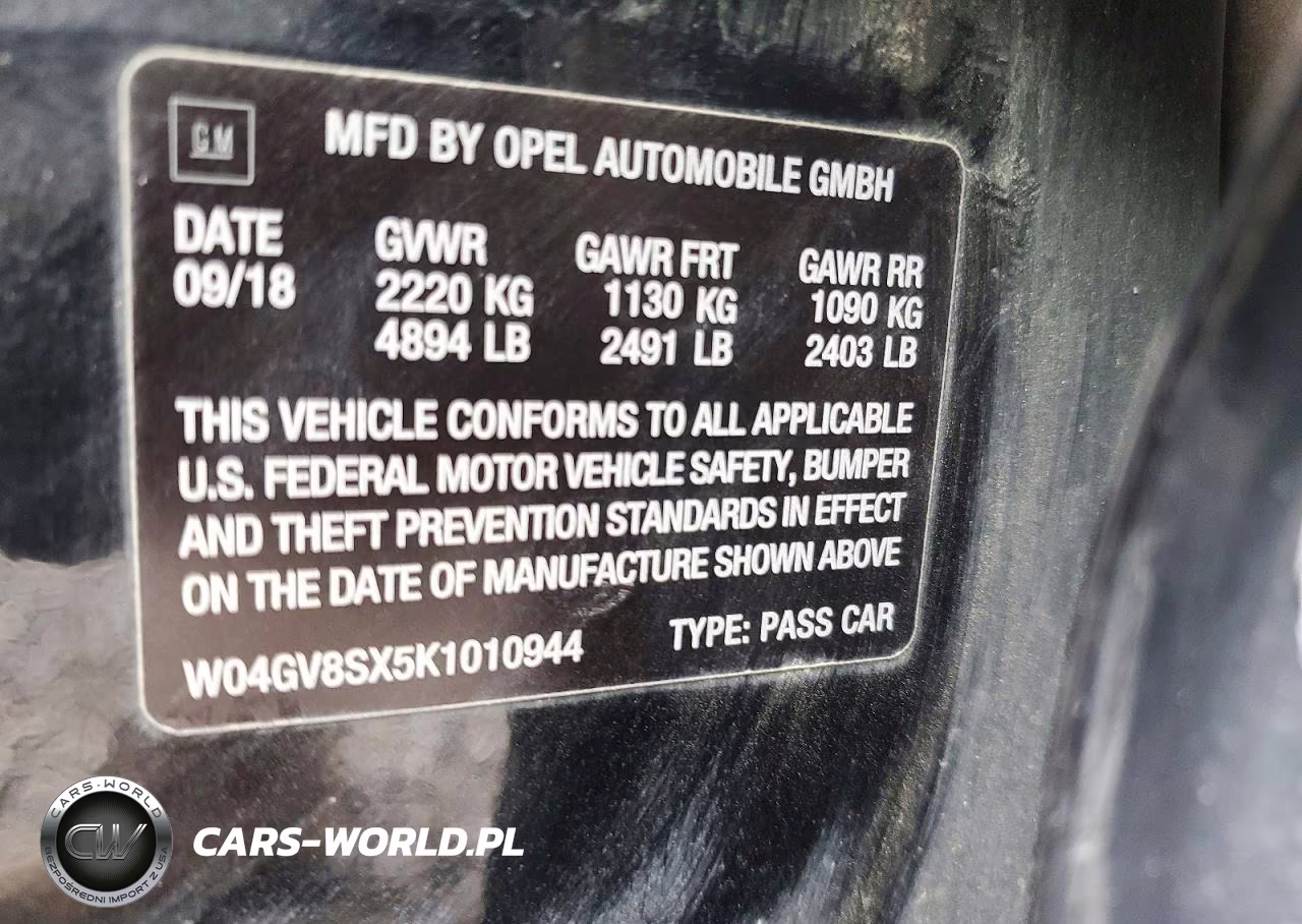 2019 Buick Regal Tourx Essence VIN:W04GV8SX5K1010944 - 12