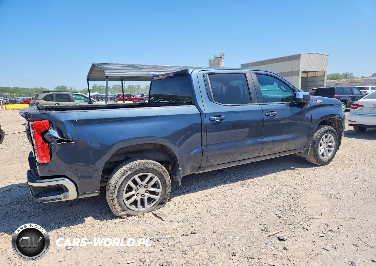 2019 Chevrolet Silverado K1500 Lt VIN:3GCUYDED7KG295478 - 3