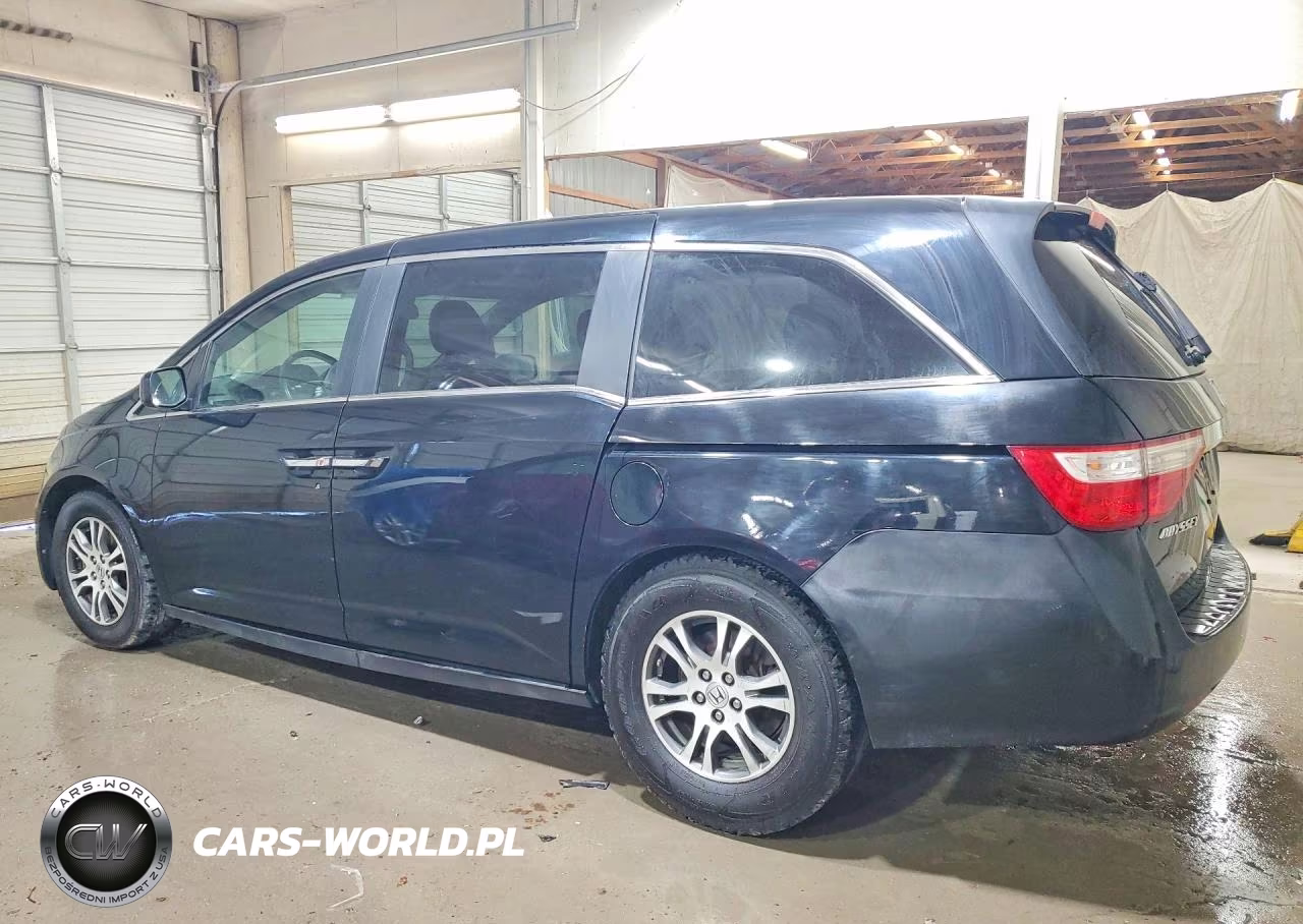 2013 Honda Odyssey Exl VIN:5FNRL5H62DB065296 - 2